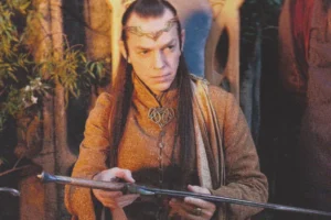 Elrond con Orcrist