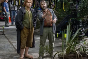 Martin Freeman y Peter Jackson