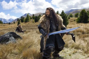 Fili y Thorin en las Tierras Salvajes
