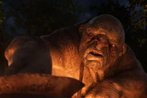 Uno de los Trolls del bosque