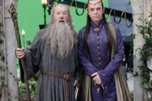 Ian McKellen y Hugo Weaving
