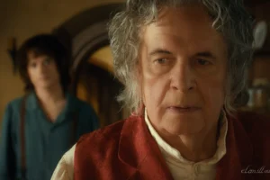 Frodo y Bilbo