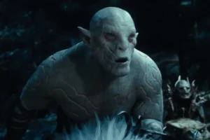 Azog monta su Wargo
