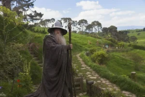 Gandalf en Hobbiton
