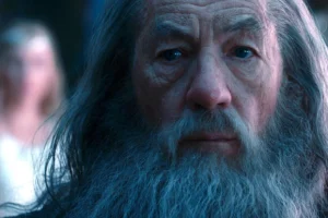 Galadriel y Gandalf