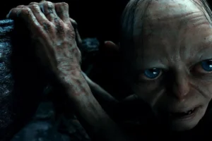 Gollum en el interior de su cueva