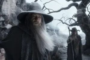 Gandalf y Radagast en los Altos Páramos