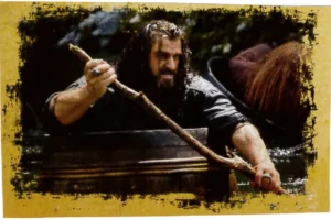 Thorin en un barril
