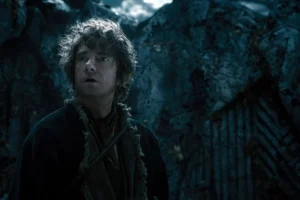 Bilbo en el exterior de Erebor