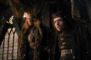 El Gobernador de Esgaroth y Alfrid
