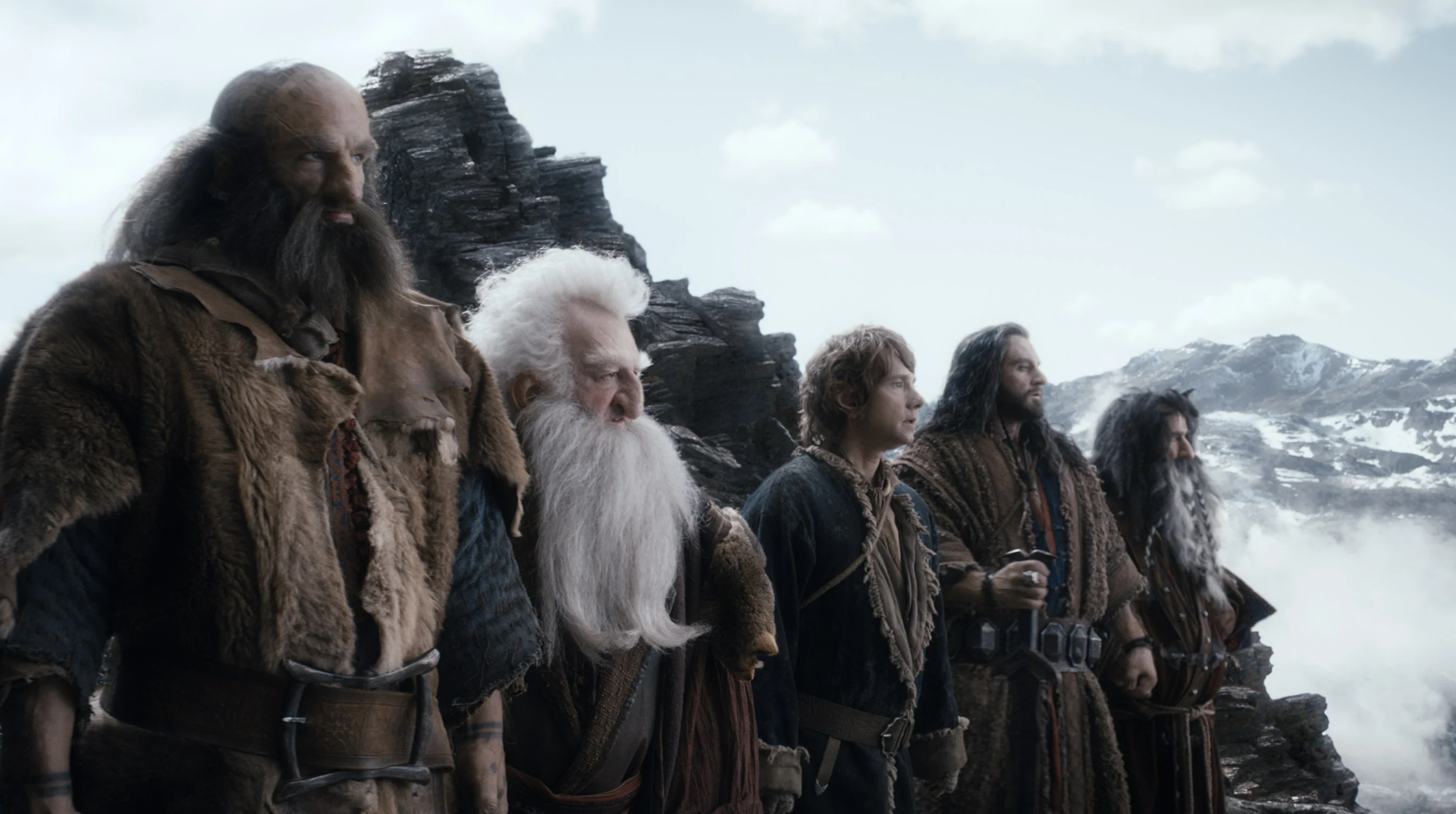 Bilbo y los Enanos de camino a Erebor Bilbo y los Enanos de camino a Erebor