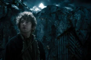 Bilbo en el exterior de Erebor