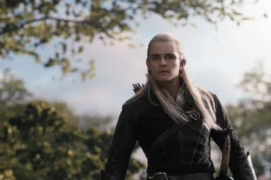 Legolas Hojaverde en el bosque