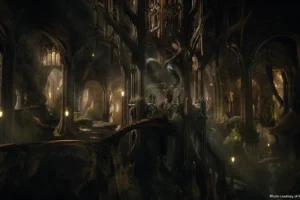 La sala del trono de Thranduil