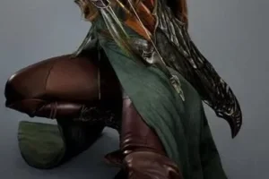 Tauriel, diestra con el arco