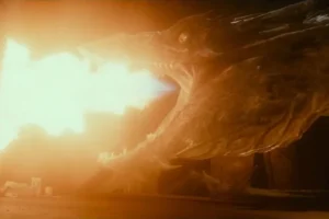 Smaug escupe fuego
