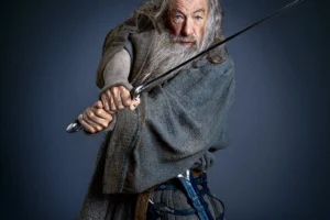 Ian McKellen como Gandalf el Gris