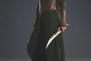 Tauriel preparada para el combate