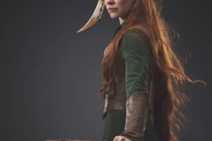 Tauriel lista para la lucha
