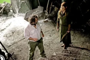 Peter Jackson y Evangeline Lilly