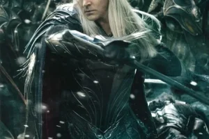 Thranduil al frente de su ejército