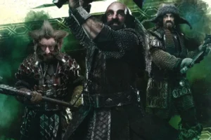 Nori, Dwalin y Bofur en acción