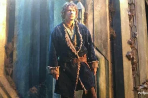 Bilbo en el exterior de Erebor