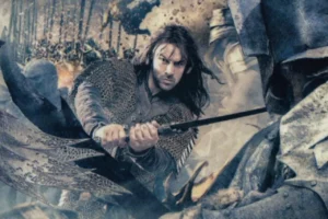Kili luchando con los Orcos