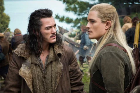 Bardo el Arquero y Legolas