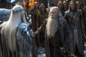 Thranduil y Gandalf