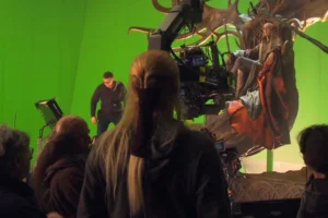 Dwalin, Legolas y Thranduil