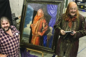 Peter Jackson y Stephen Fry