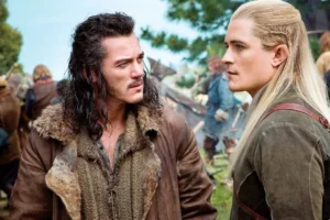 Bardo el Arquero y Legolas Hojaverde