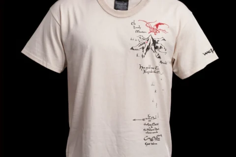 Camiseta del Mapa de Thrór