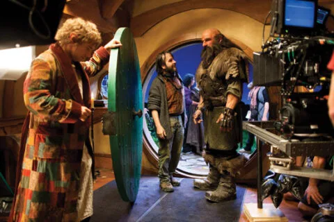 Martin Freeman, Peter Jackson y Graham McTavish