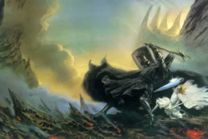 Morgoth y Fingolfin