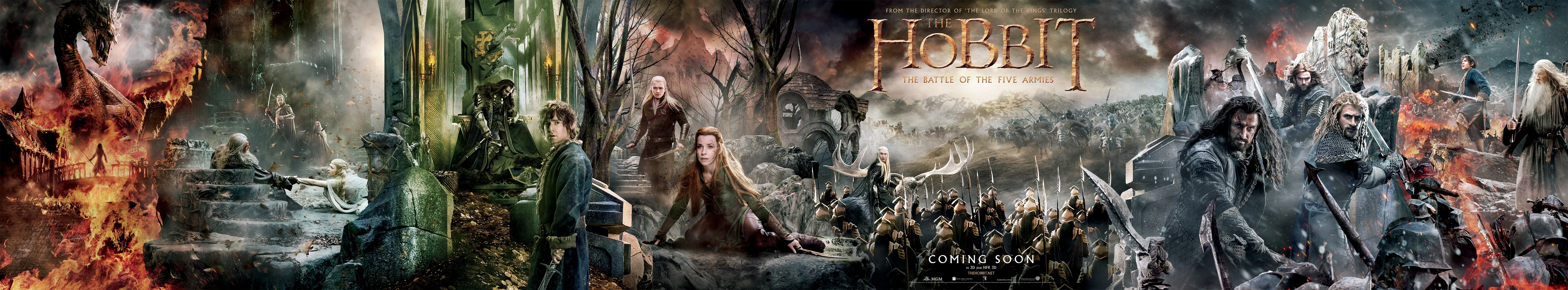 Banner panorámico de La Batalla de los Cinco Ejércitos