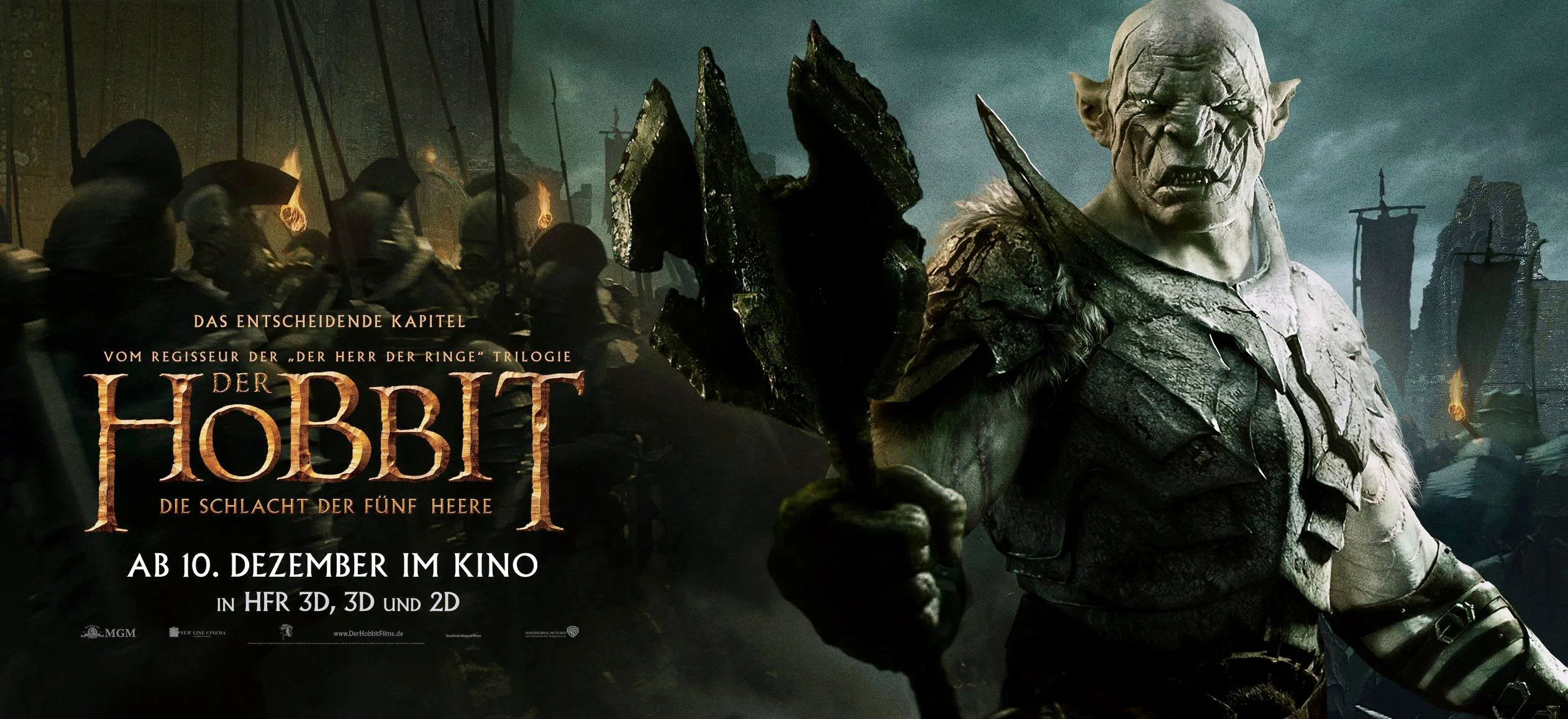 Banner de Azog de El Hobbit: La Batalla de los Cinco Ejércitos