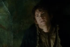 Bilbo adulando a Smaug