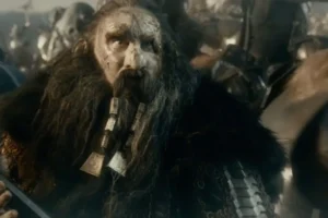 Thráin en la Batalla de Azanulbizar