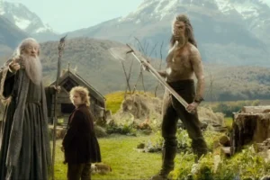 Gandalf, Bilbo y Beorn