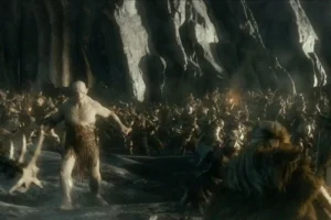 Thráin se enfrenta a Azog