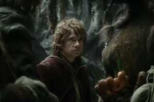 Bilbo, enfadado con los Enanos