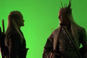 Legolas y Thranduil