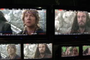 Thorin y Bilbo en la Colina del Cuervo