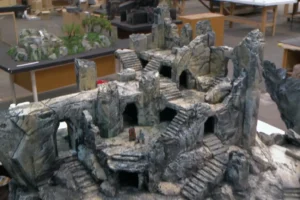 Maqueta de la Colina del Cuervo