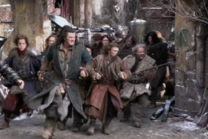 Bardo lidera a los Hombres de Esgaroth