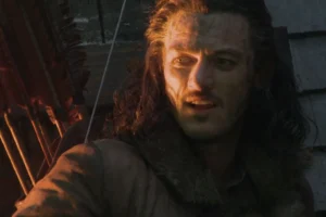 Bardo en una Esgaroth en llamas