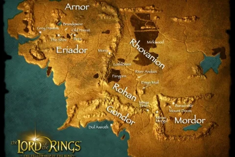 Mapa relieve TM