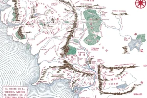 Mapa de la Tierra Media
